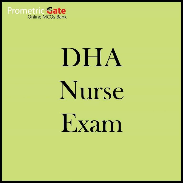 DHA Nurse Exam online course materials 2024 Prometric Gate